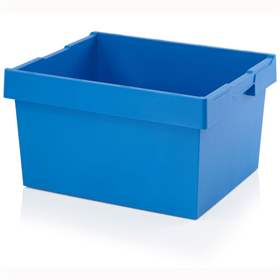 Plastová přepravka pro distribuci bez víka, 800 x 600 x 420 mm