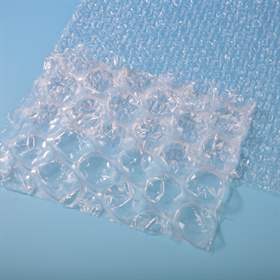 Luftpolsterfolie - großnoppig, Stärke 60 µm, Breite 1000 mm, VE 2 Rollen á 50m