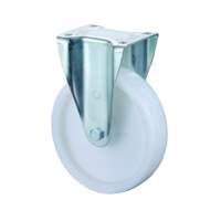 Transport-Bockrolle, Polyamid, Durchm. 100 mm, Traglast 500 kg