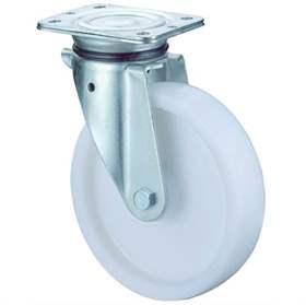 Transport-Lenkrolle, Polyamid, Durchm. 100 mm, Traglast 500 kg