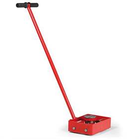 Transportní plošina, řídící, průměr plošiny 100 mm, nosnost 2,5 t, kola polyuretan