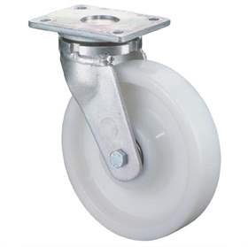 Transport-Lenkrolle, Kunststoffrad, Durchm. 100 mm, Traglast 400 kg