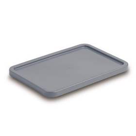 Víko 600 x 400 mm, U-Rand, šedé