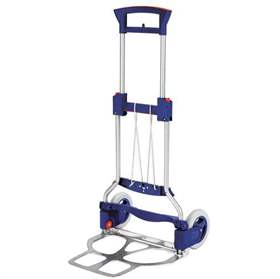 Transportkarre RuXXac-Business XL, klappbar, 125 kg, Schaufel 490 x 410 mm, Vollgummireifen