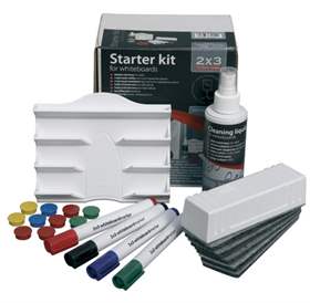 Startset für beschriftbare, magnetische Tafeln