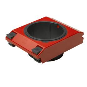 HSK 100 - CNC-Werkzeughalter aus Kunststoff, L x B: 102x140 mm