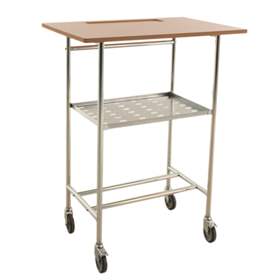 Schreibpult, fahrbar, LxBxH: 570x800x1070 mm