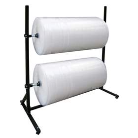 Rollen-Ständer für Verpackungsmaterial, für 2 Rollen mit Rollenbreite max. 1000 mm