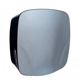 Dispenser prosoape șervețele de hârtie Mercury, capac din oțel inoxidabil.