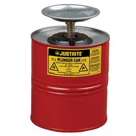 Sparanfeuchter aus Stahl ca. 4-l, rot lackiert