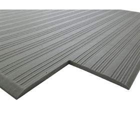 Arbeitsplatzmatte Orthomat 1,5x0,9 m, Grau, gerippte Oberfläche