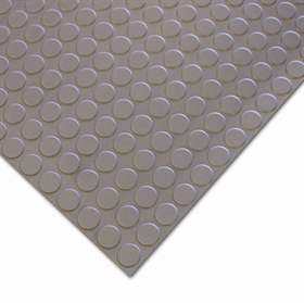 Industrie-Bodenbelag Cobadot, nitril, grau, Laufender Meter 1,2 x lm