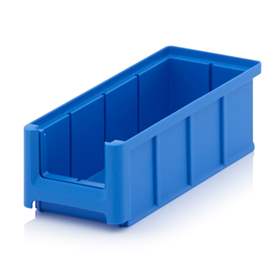 Regálová přepravka SK, modrá, d x š x v: 215 x 102 x 75 mm