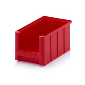 Regálová přepravka SK, červená, d x š x v: 230 x 150 x 125 mm