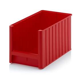 Regálová přepravka SK, červená, d x š x v: 500 x 310 x 300 mm