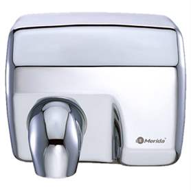 Uscător pentru mâini SANIFLOW, tablă de oțel, oțel inoxidabil lucios