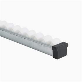 Capăt tip capac de protecție din material plastic