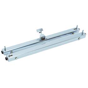 Fahrgestell zum Hygiene-Regal MESH, Länge 611 mm, mit Bremse, 1 Paar