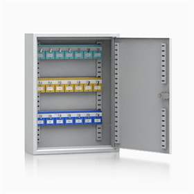 Schlüsselschrank, 21 Haken, HxBxT: 350 x 270 x 80 mm