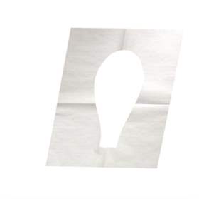 Protecții igienice de unică folosință pentru toaletă tip colac WC, universale, albe, unitate ambalare 100 buc.