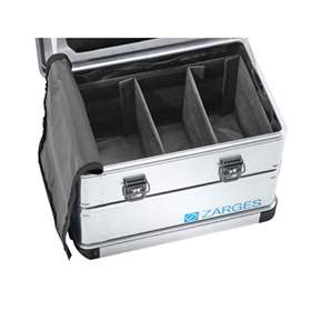 Tasche mit 4 Trennwänden für Profi-Aluminiumbox, Volumen 28 l