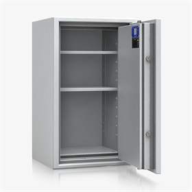 Seif anti-foc - dulap de siguranță cu protecție contra incendiului (clasa S60P, S2), HxLxl: 775x463x427 mm, greutate 160 kg, 2x polițe