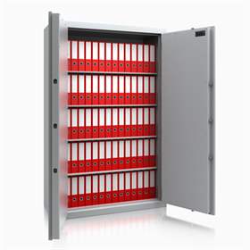 Sicherheitsschrank S2, Doppel-Flügeltüren, H x B: 1950 x 1260 mm