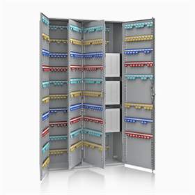 Schlüsselschrank, 780 Haken, HxBxT: 1300 x 730 x 250 mm