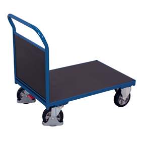 Plattformwagen VARIOfit mit 1 Stirnwand, 1000 x 700 mm, Tragfähigkeit 1000 kg