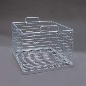 Stapel-Drahtkorb, LxBxH: 465x365x240 mm, Maschenweite 22x50 mm