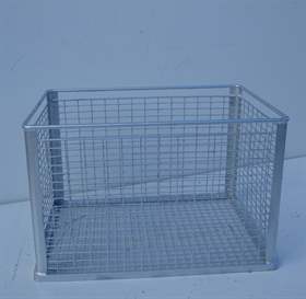 Stapel-Drahtkorb, LxBxH: 815x565x525 mm, Maschenweite 27x55 mm