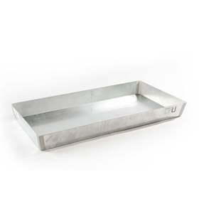 Paletová záchytná vana (StawaR), pozinkovaná, bez roštu, záchytný objem 40l, 800x600 mm