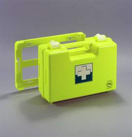 Erste-Hilfe-Koffer FLUO, 210x310x120 mm, ohne Inhalt