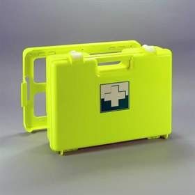 Erste-Hilfe-Koffer FLUO, 310x420x110 mm, ohne Inhalt