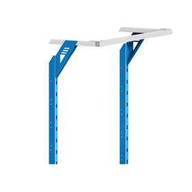 Horizontale Ausleger , Farbe blau RAL5012, Länge 1500 mm