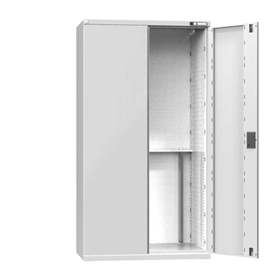 Dulap pentru unelte, scule și instrumente CNC, lungime x înălțime: 1044x1950 mm, ușă batantă, gri RAL7035