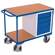 Werkstattwagen VARIOfit, Traglast 500 kg, Ladefläche 1060 x 600 mm, 4 Schubladen