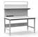 ESD-Arbeitstisch ALFA, mit niedrigem Aufbau, 1200 x 700 mm